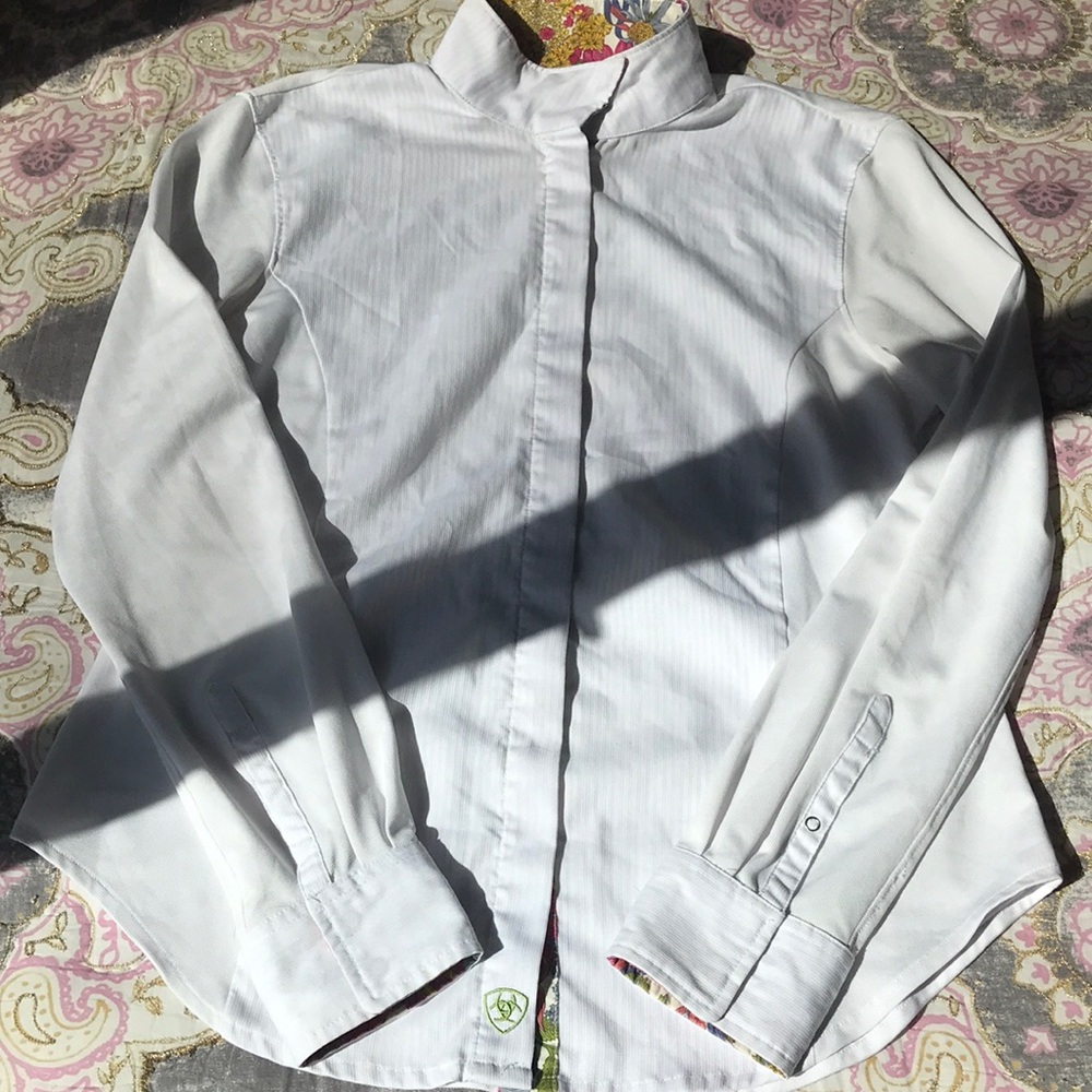 Womens Ariat Pro Series Long Sleeve Show Shirt